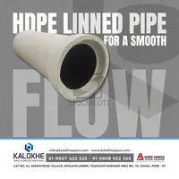 HDPE lined pipe manufacturer in Pune – Kalokhe Pipes and Precast Industries
