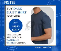 Dark blue t shirt