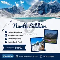 Discover Tranquility with Our North Sikkim Tour Package - 2 Nights, 3 Days       Adventure Awaits