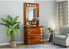 Buy Wooden Dressing Tables in Bangalore - 1