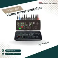Video mixer switcher for multi cameras output