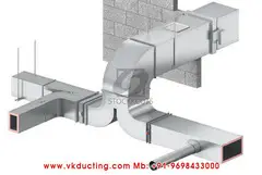 Industrial Steel Ducting, AC Ducting, Air Cooler Ducting