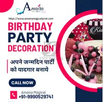 Transform Your Celebration with Enchanting Birthday Party Decorations in Delhi - 1