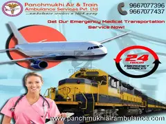 Hire ICU Based Panchmukhi Air Ambulance Services in Bhopal with Effective Medical Care