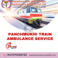 Get Train Ambulance Service in Bhopal by Panchmukhi with Top – Class medical Facilities