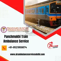 Gain Comfortable ICU Setup by Panchmukhi Train Ambulance Services in Allahabad