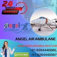 Angel Air Ambulance Service in Guwahati Never Causes Difficulties During - 1