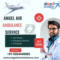 Pick Angel  Air Ambulance Services In Allahabad With Specialist Doctors Team