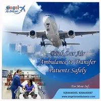 Experience Excellence in Air Medical Transport with Angel Air Ambulance Service in Ranchi