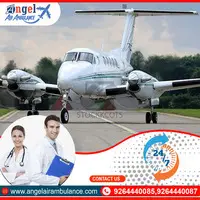 Get Angel Air Ambulance In Bagdogra With Life-Saving ICU Full Setup - 1