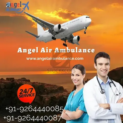 To Avoid Complications During Medical Transport Opt for Angel Air Ambulance Service in Raipur - 1
