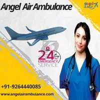 Hire Superlative Ventilator Support Angel Air Ambulance Service in Varanasi - 1