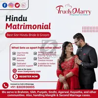 Hindu Matrimonials | Join us now for Free |Truelymarry