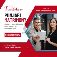Punjabi Matrimony in USA- Find Brides & Grooms on Truelymarry.