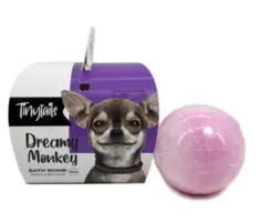 Dreamy Monkey Dog Bath Bomb - Relaxing and Rejuvenating Pet Spa Experience