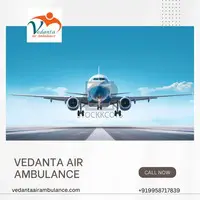 Choose Hassle-Free Air Ambulance Service in Gorakhpur by Vedanta with MD Doctors - 1