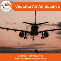 Make Hassle-Free Journey Air Ambulance Service in Siliguri by Vedanta with Expert Staff - 1