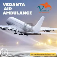 Hire Our Medical Air Ambulance Service by Vedanta in Raipur with Supporting Staff