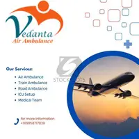 Select Vedanta Air Ambulance in Patna with Perfect Medical Accessories - 1