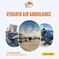 Consider Safety and Book Vedanta Air Ambulance Service in Varanasi