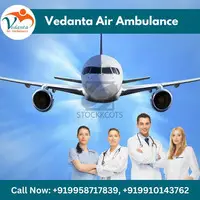 With Hi-tech Medical Services Hire Vedanta Air Ambulance in Patna - 1