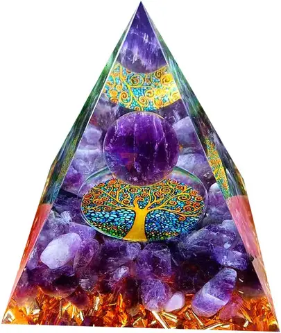 45% off WEIENSC Orgone Pyramid Crystals and Healing Stones - 1