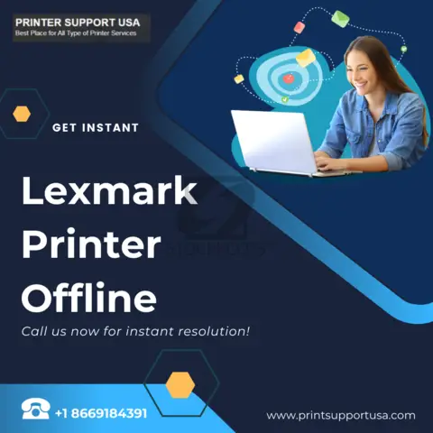 Lexmark printer offline - Lexmark Printer Support Number +1 8669184391 - 1