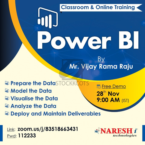 Attend Free Demo On Power BI by Mr. Vijay Rama Raju. - 1/1