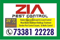Zia Pest Control | Cockroach and bed bug service 3 months warranty | 1283