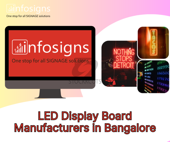 LED Display Board Manufacturers in Bangalore - 1/1