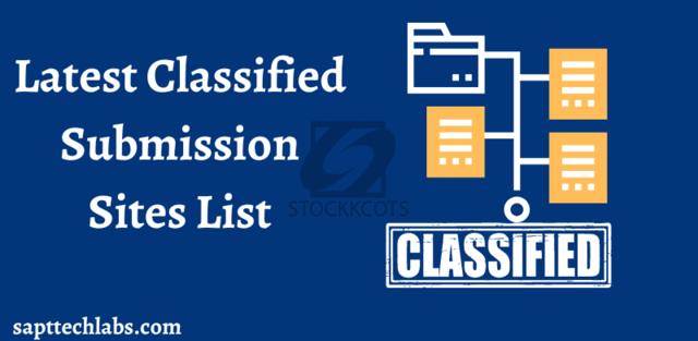 Check out these top classified submission sites list - 1/1