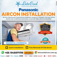 Panasonic Aircon Installation - 1