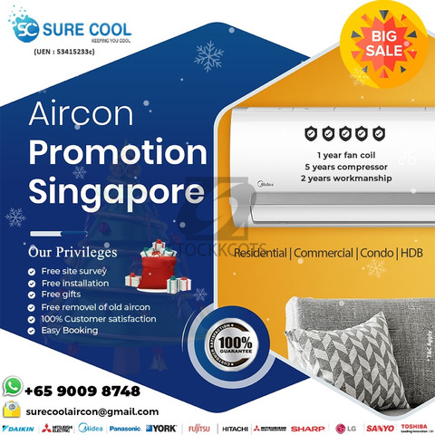 Aircon promotion Service Singapore - 1