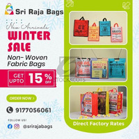 Customize Your Loop Handle Bags in Bulk  || Sri Raja Bags