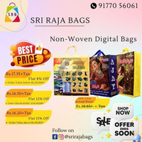 Best W-Cut Plain Bags Manufacturers in India || from direct to factory rates || Sri Raja Bags