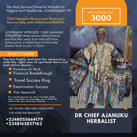 The Most Spiritual Powerful Herbalist In Nigeria - 1